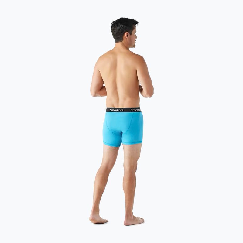 Мъжки термо боксерки Smartwool Merino Boxer Brief pool blue 2