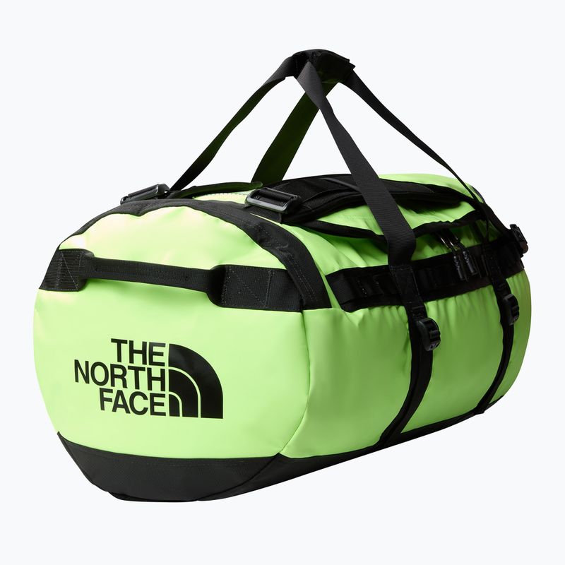 The North Face Base Camp Duffel M 71 л безопасен зелен/черен пътнически сак