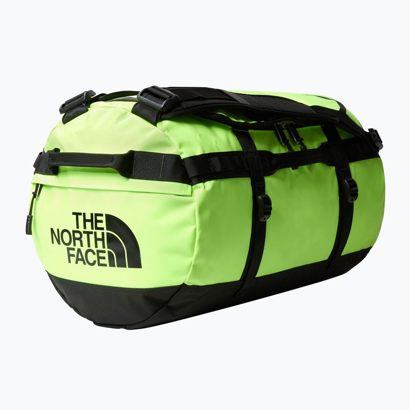 The North Face Base Camp Duffel S 50 л безопасен зелен/черен пътнически сак