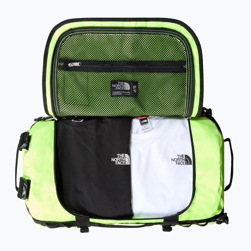 The North Face Base Camp Duffel S 50 л безопасен зелен/черен пътнически сак 4