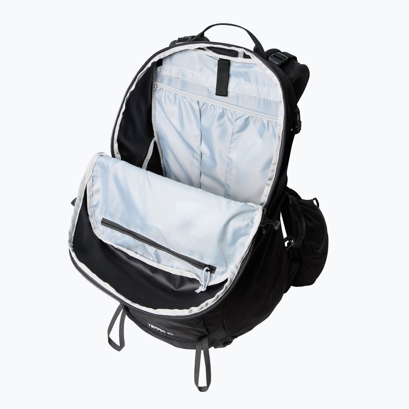 The North Face Terra 40 л черна/асфалтово сива раница за трекинг 4