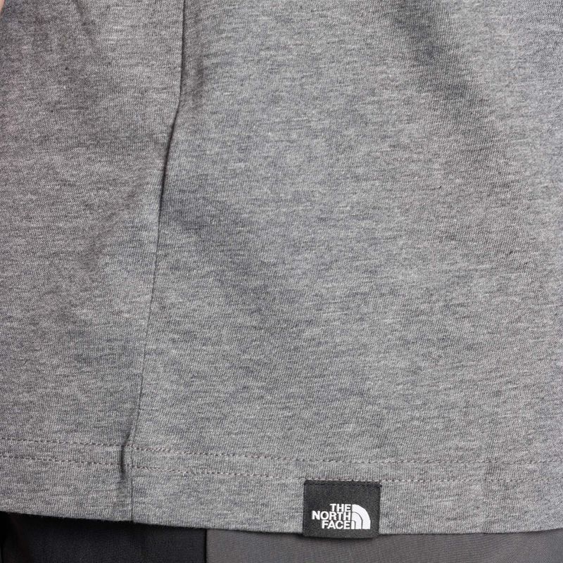 Мъжка тениска The North Face Simple Dome Tee medium grey heather 4