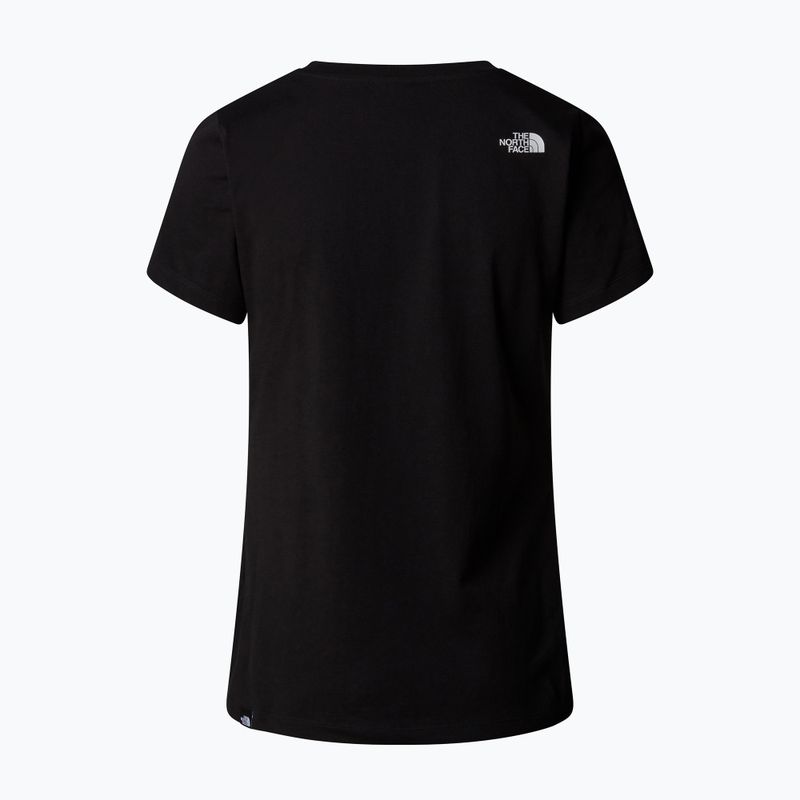 Дамска тениска The North Face Simple Dome Slim Tee tnf black 5