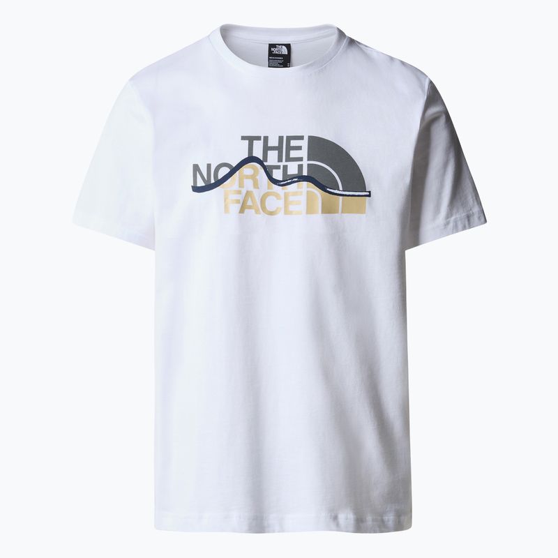 Мъжка тениска The North Face Mountain Line бяла