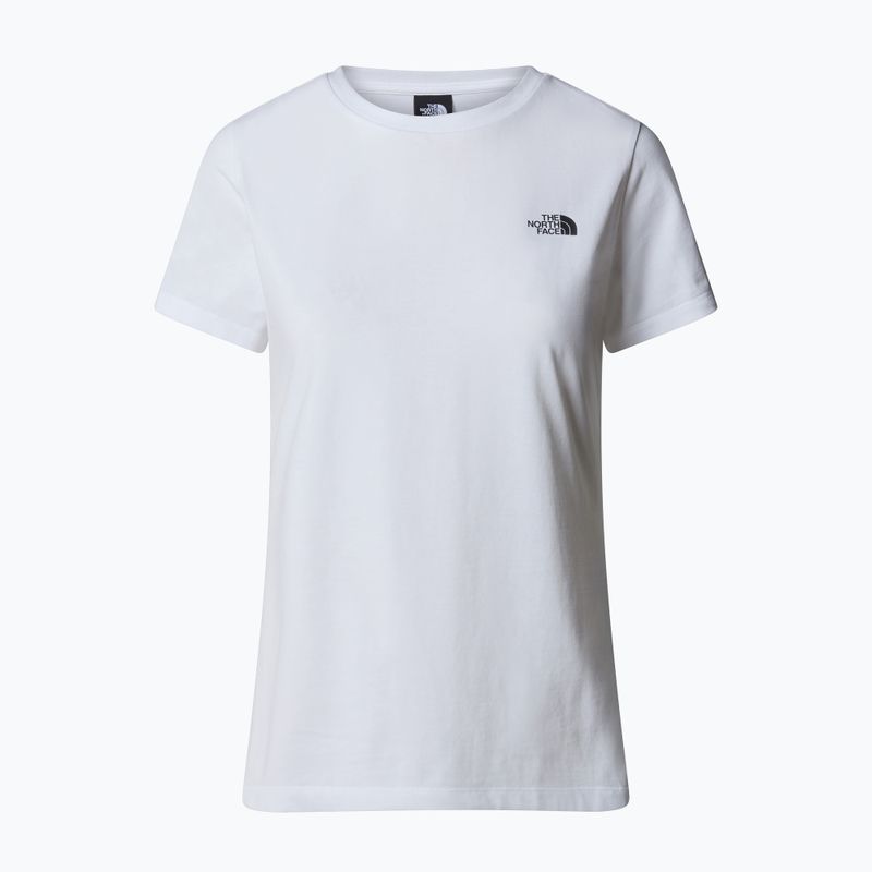 Дамска тениска The North Face Simple Dome Slim Tee tnf white 4