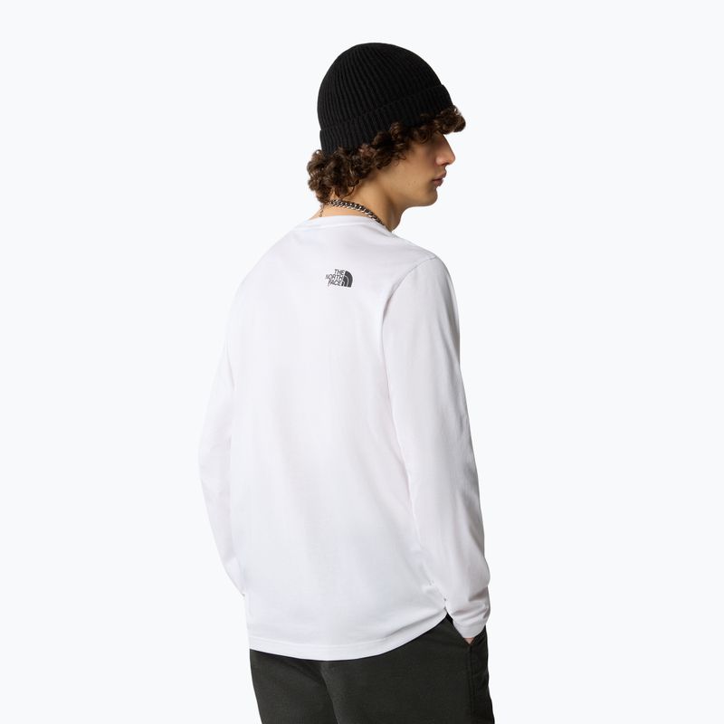 Мъжка блуза с дълъг ръкав The North Face Simple Dome white 3