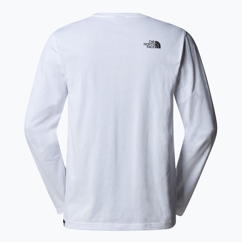 Мъжка блуза с дълъг ръкав The North Face Simple Dome white 5