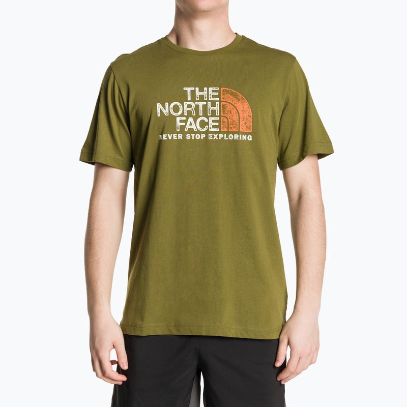 Мъжка тениска The North Face Rust 2 forest olive