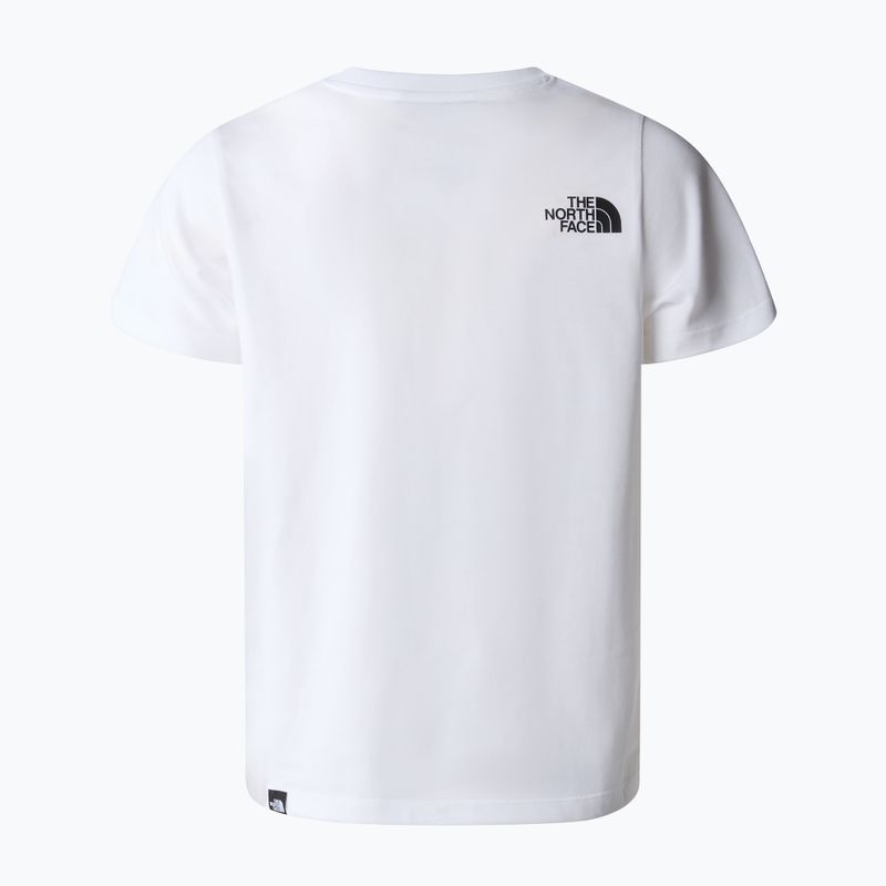 Детска тениска The North Face Simple Dome white 2