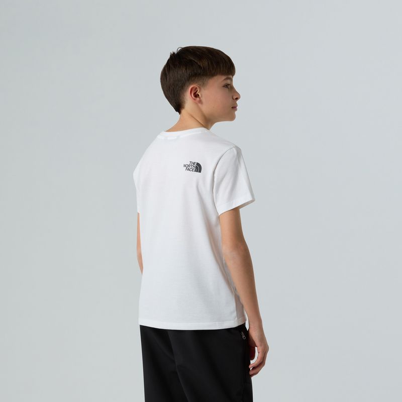 Детска тениска The North Face Simple Dome white 5