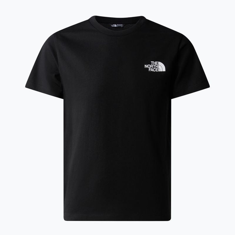 Детска тениска The North Face Simple Dome black