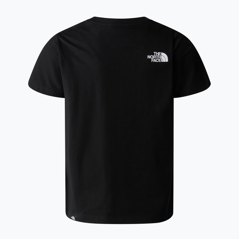 Детска тениска The North Face Simple Dome black 2