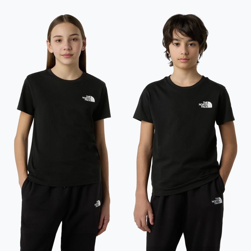 Детска тениска The North Face Simple Dome black 3