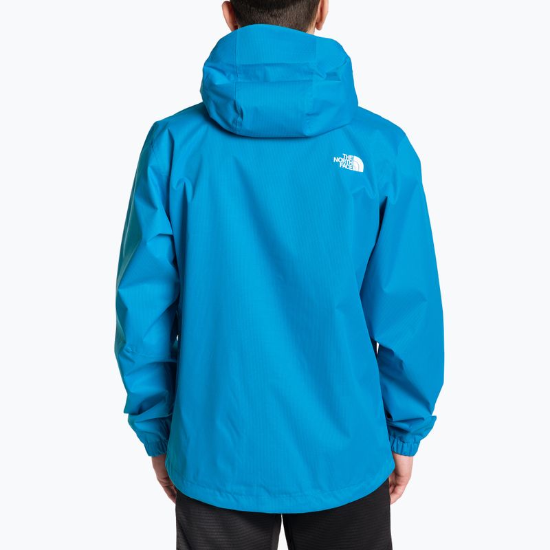 Мъжко яке за дъжд The North Face Quest skyline blue black heath 2