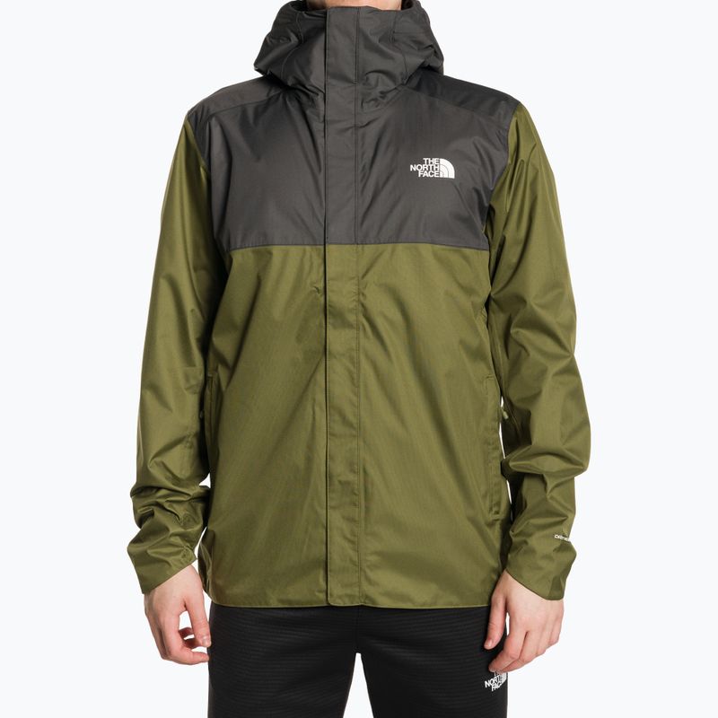 Мъжко яке за дъжд The North Face Quest Zip-In forest olive/asphalt grey