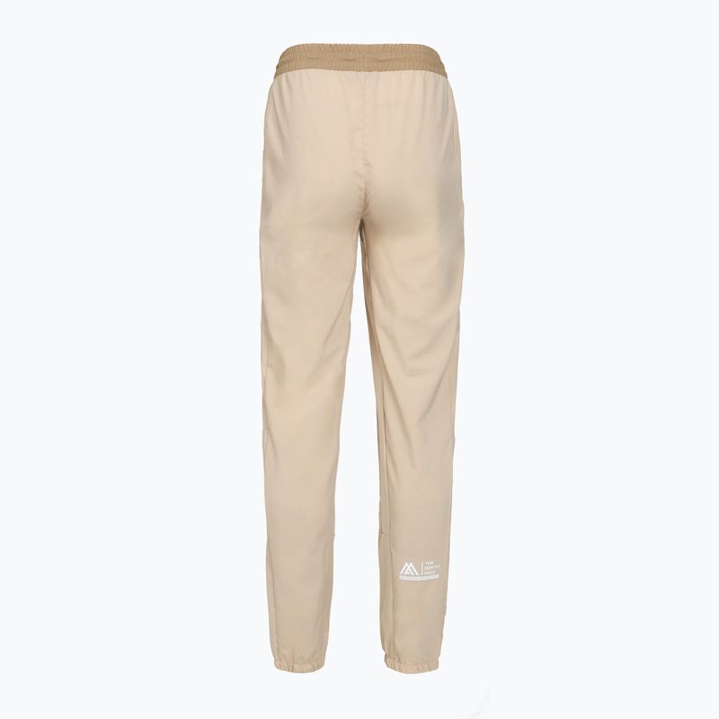 Дамски панталони за трекинг The North Face Ma Wind Track granite sand/kelp tan 2