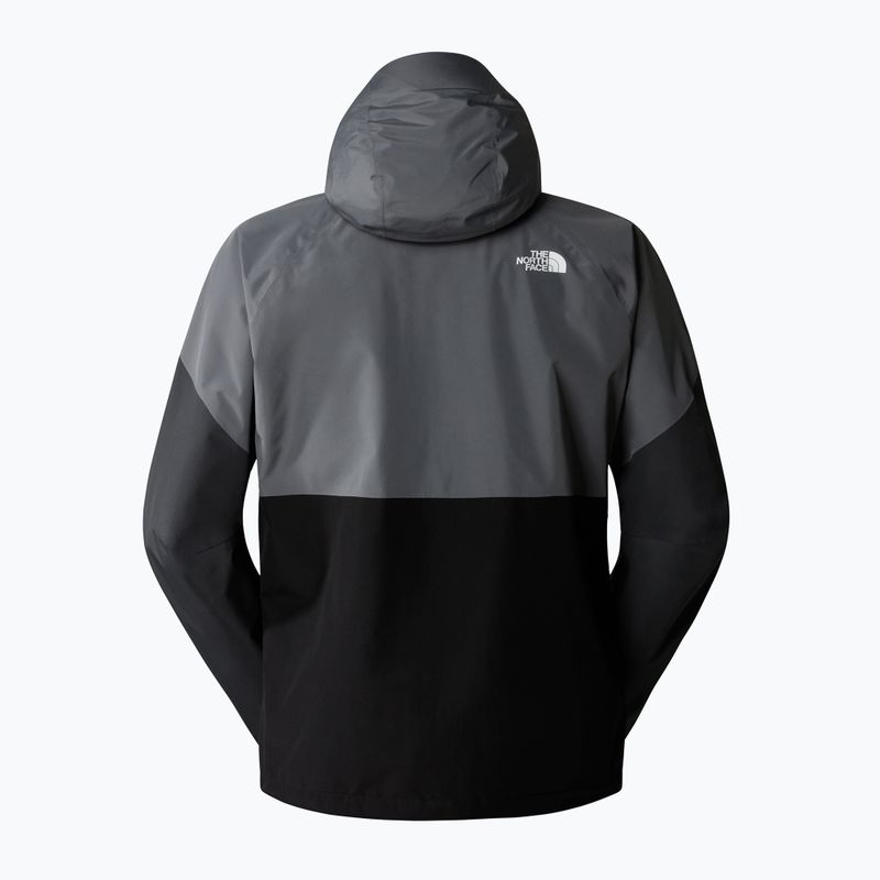 Мъжко яке за дъжд The North Face Lightning Zip-In black/smoked pearl 2