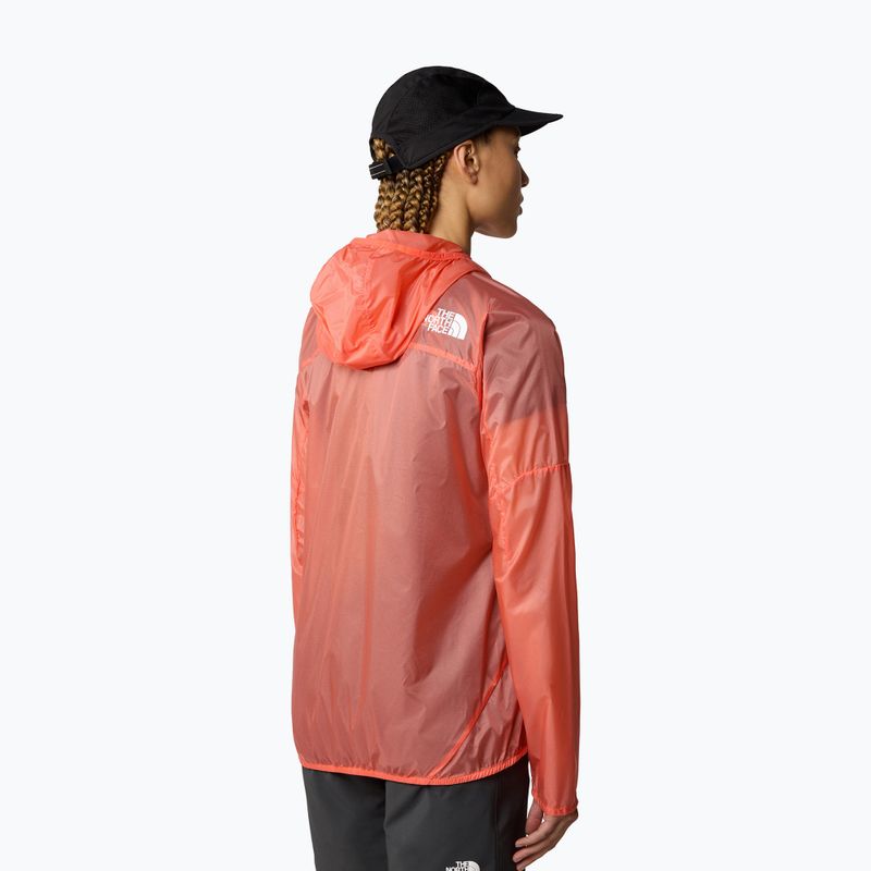 Дамско яке против вятър The North Face Windstream Shell radiant orange/black 3