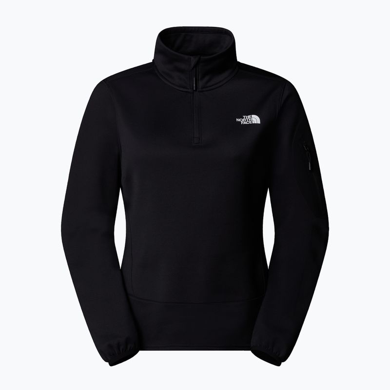 Дамски суитшърт The North Face Mistyescape 1/4 Zip black/black