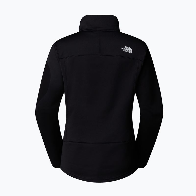 Дамски суитшърт The North Face Mistyescape 1/4 Zip black/black 2