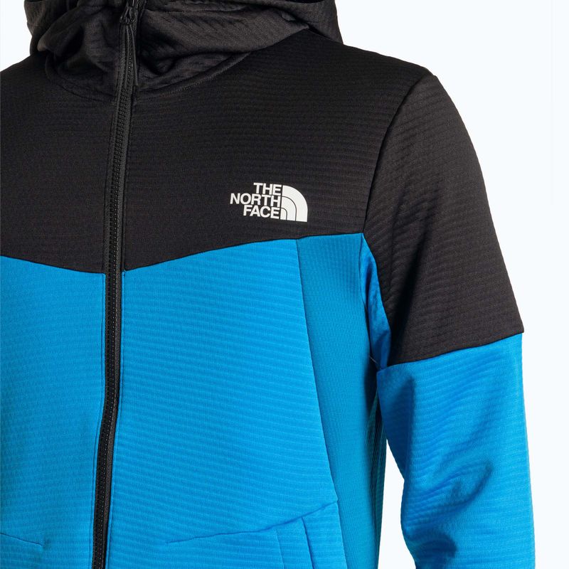 Мъжки суитшърт The North Face Ma Full Zip skyline blue/black 3