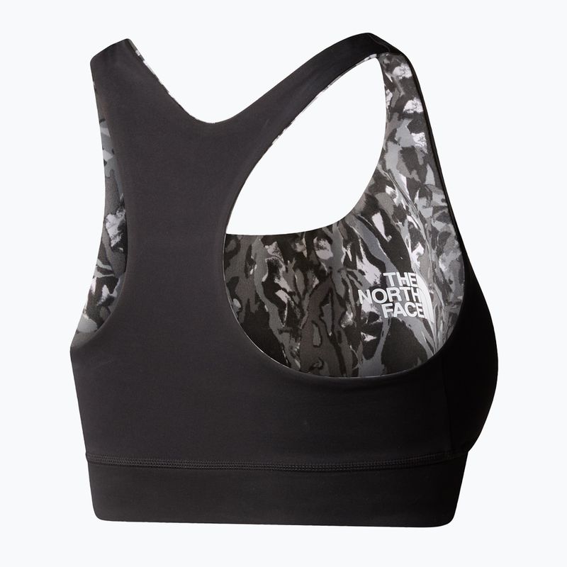 The North Face Flex Reversible asphalt grey abstract фитнес сутиен 2