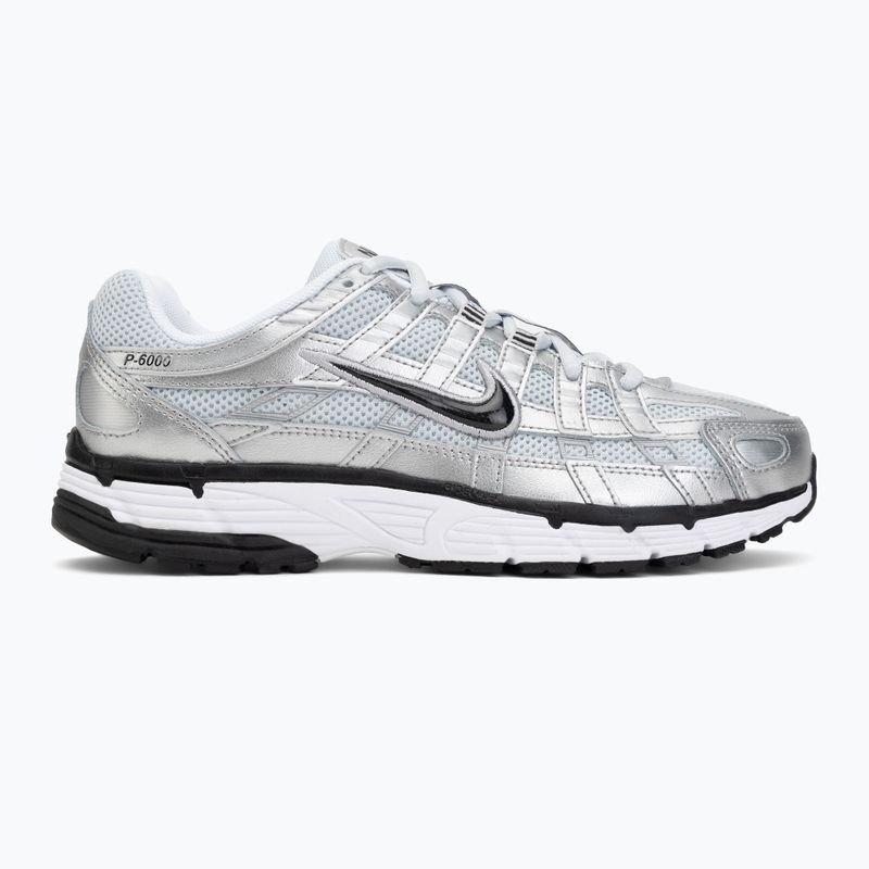 Дамски обувки Nike P-6000 white/metallic silver/black 2