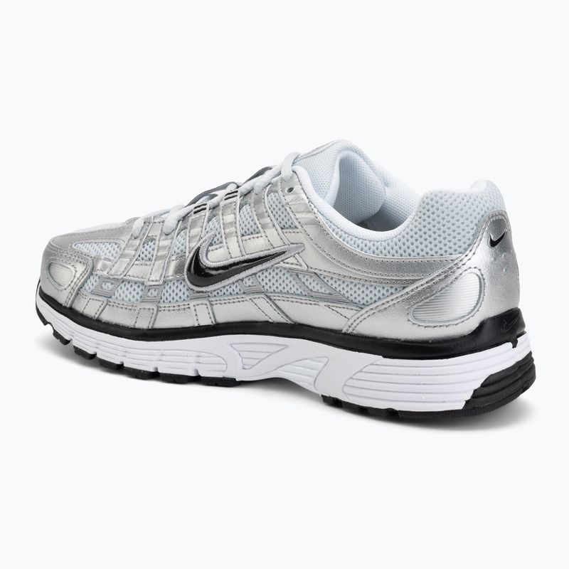 Дамски обувки Nike P-6000 white/metallic silver/black 3
