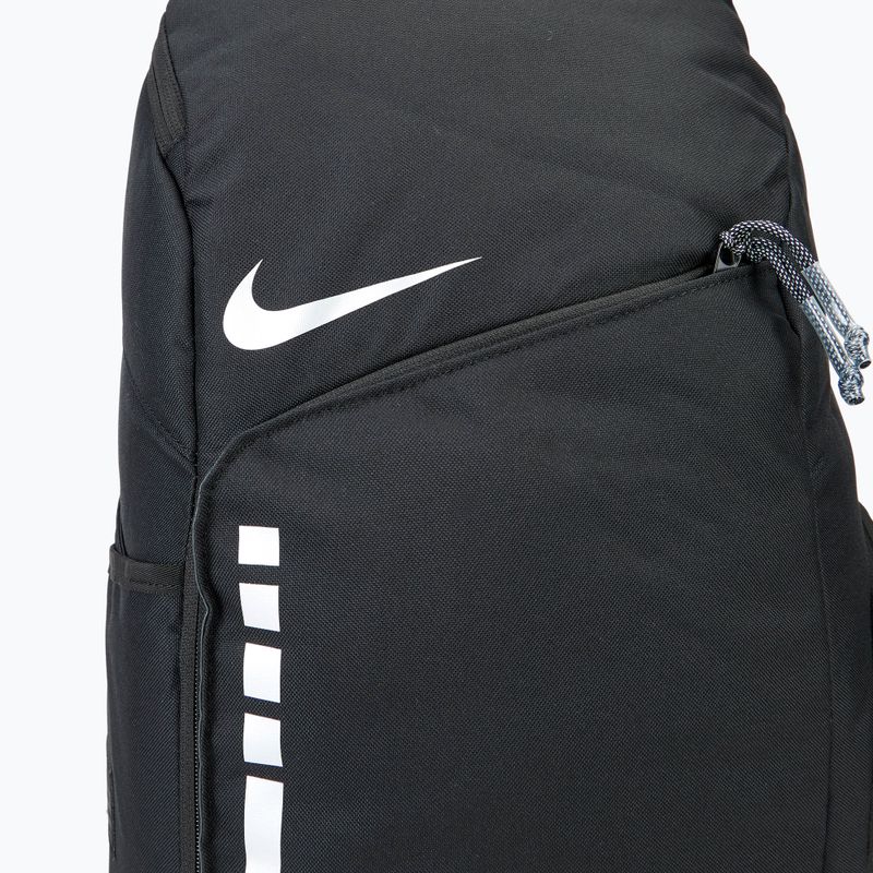 Тренировъчна раница Nike Hoops Elite 32 l черна/антрацит/металическо сребро 4