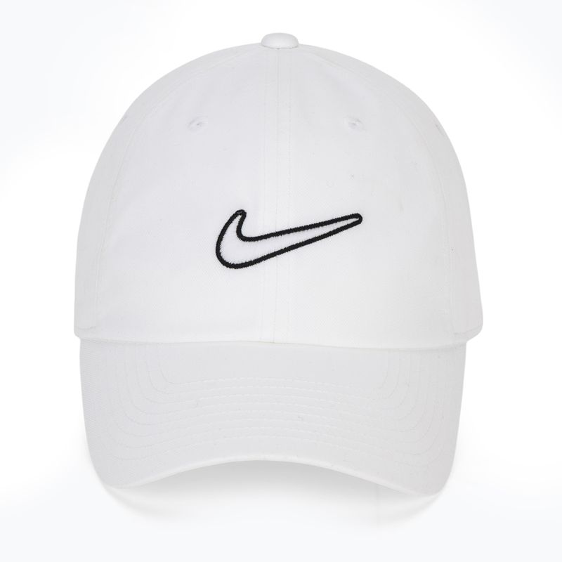 Шапка с козирка Nike Club Unstructured Swoosh white/white 2