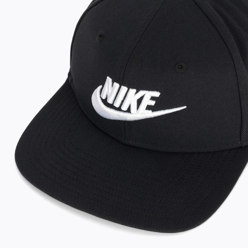 Мъжка шапка с козирка Nike Dri-Fit Pro Structured Futura black/black/black/white 3