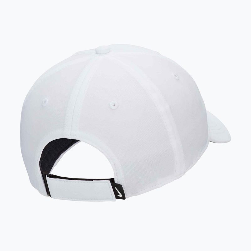 Nike Dri-FIT Club бейзболна шапка бяло/черно 2