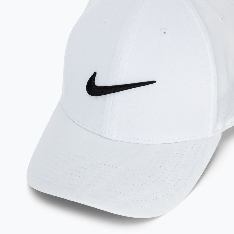 Шапка с козирка Nike Dri-FIT Club white/black 3