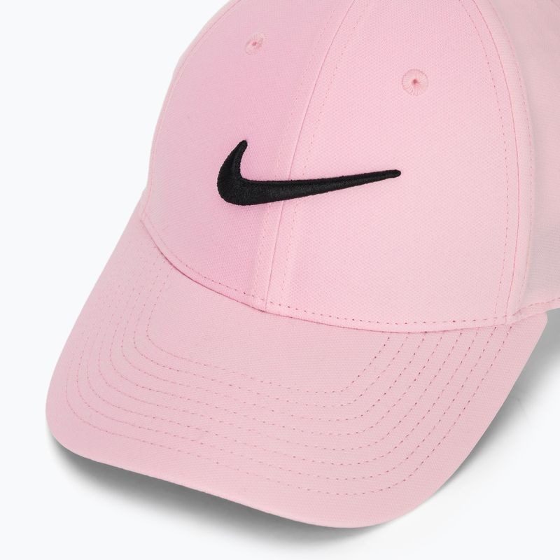 Шапка с козирка Nike Dri-FIT Club med soft pink/black 3