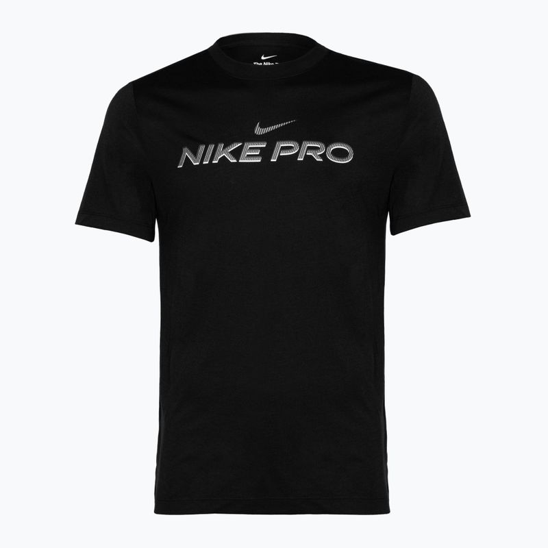 Мъжка тренировъчна тениска Nike Dri-Fit Fitness black