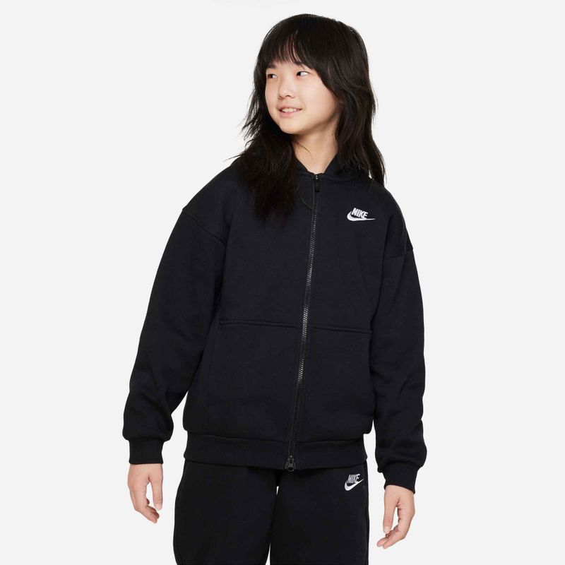 Детски суитшърт Nike Sportswear Club Fleece FD2931-010 black/white 5