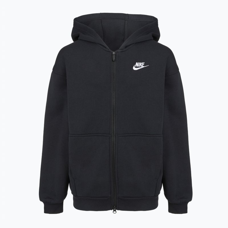Детски суитшърт Nike Sportswear Club Fleece FD2931-010 black/white
