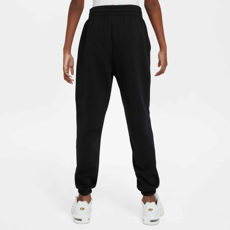 Детски панталони Nike Sportswear Club Fleece black/black/white 2