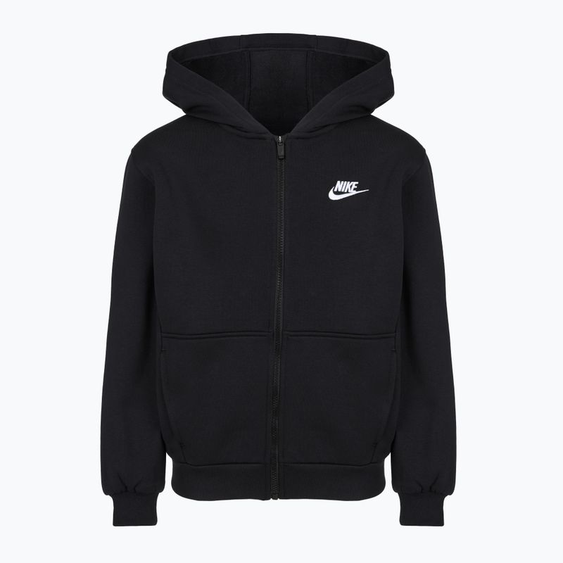 Детски суитшърт Nike Sportswear Club Fleece black/white