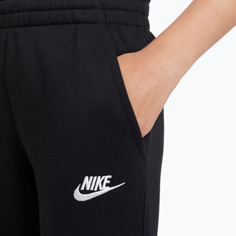 Детски панталони Nike Sportswear Club Fleece black/white 6
