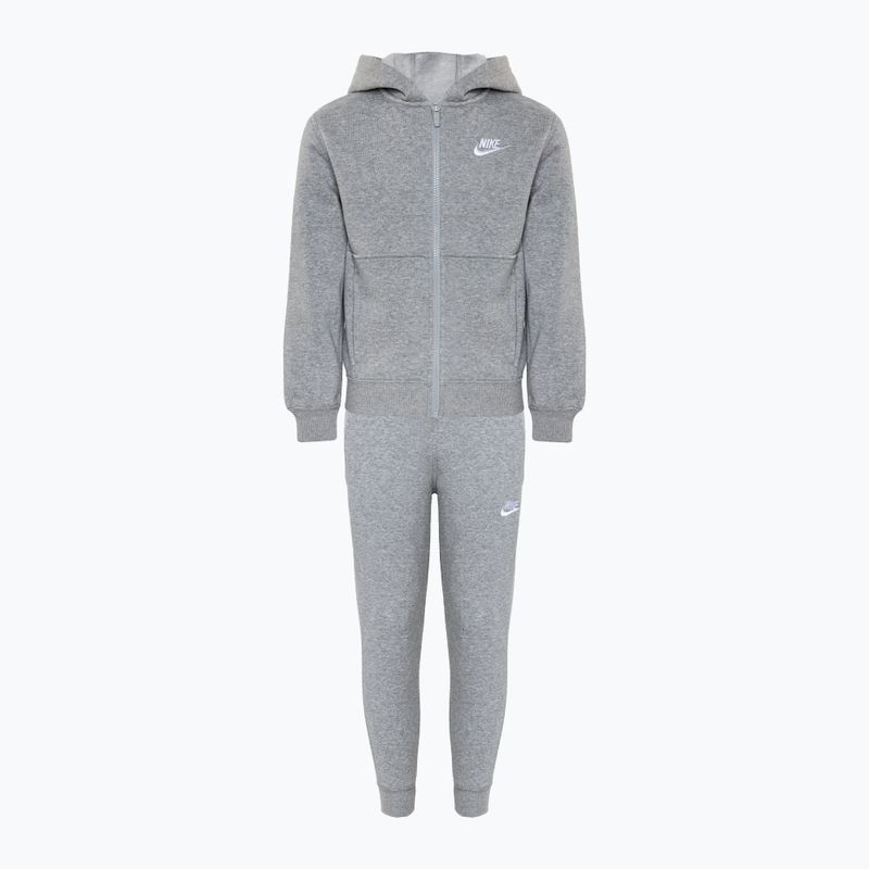 Детски анцуг Nike Sportswear dark grey heather/ white