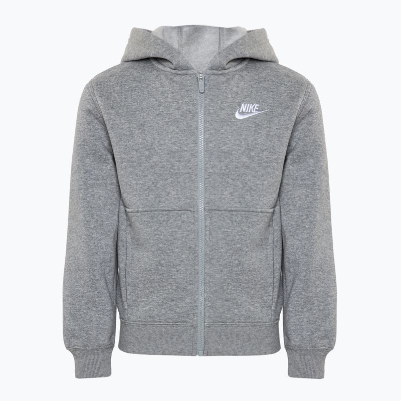 Детски анцуг Nike Sportswear dark grey heather/ white 2