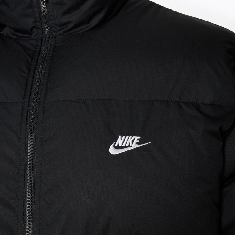 Мъжко яке Nike Sportswer Club Puffer с изолация черно/бяло 3