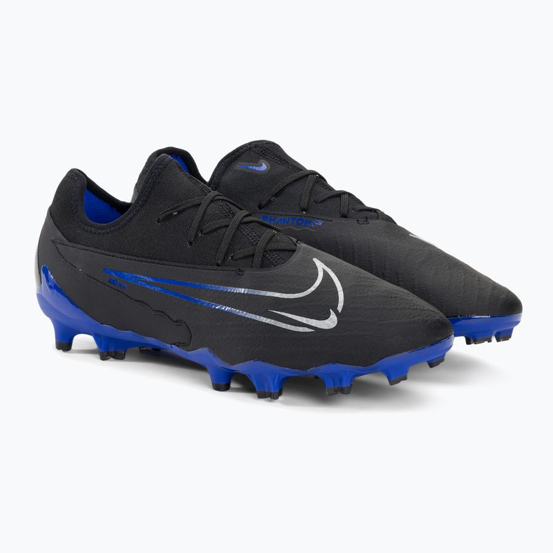 Nike Phantom GX Pro FG футболни обувки черно/хром/хипер роял 4