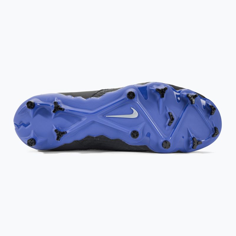 Nike Phantom GX Academy DF FG/MG черни/хром/хипер роял футболни обувки 5