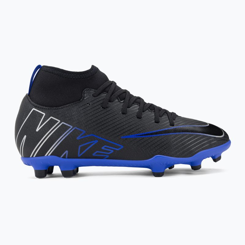 Детски футболни обувки Nike JR Mercurial Superfly 9 Club FG/MG black/chrome/hyper real 2