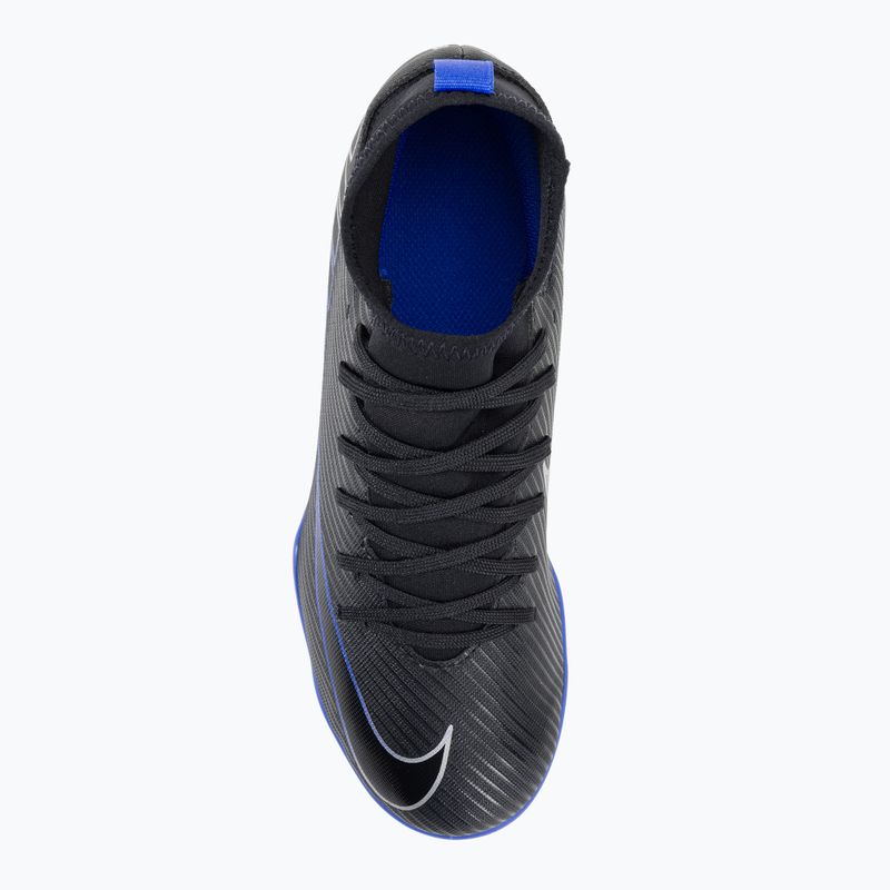 Детски футболни обувки Nike JR Mercurial Superfly 9 Club FG/MG black/chrome/hyper real 6
