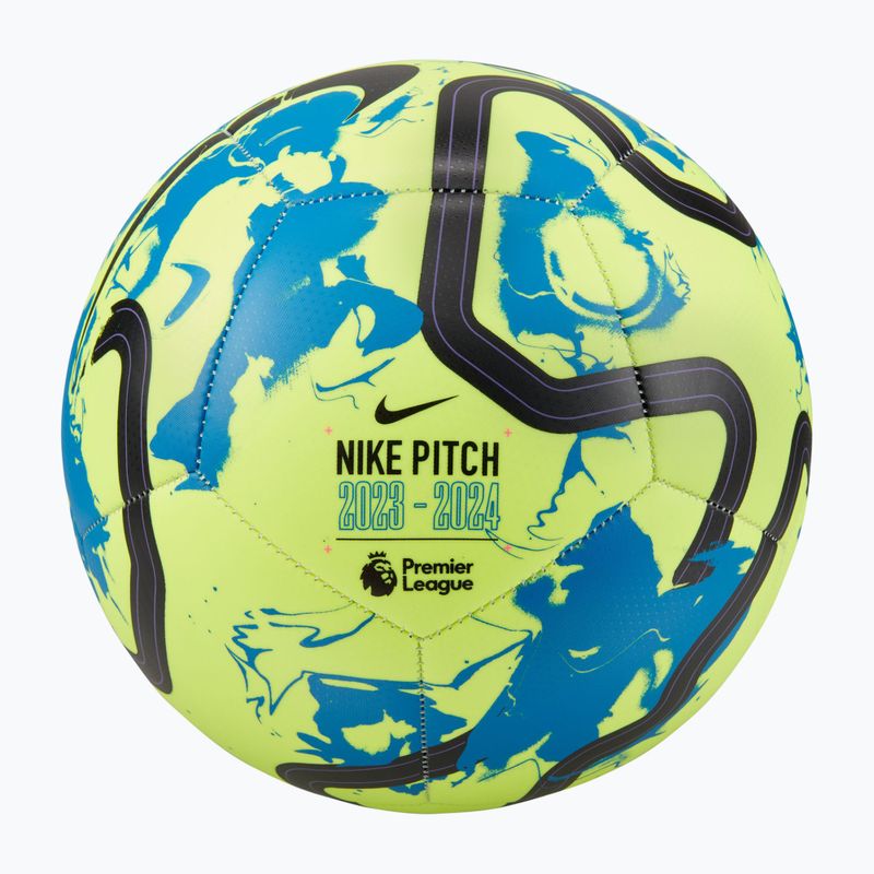 Nike Premier League футбол Pitch volt/blue nebula/black размер 5 6