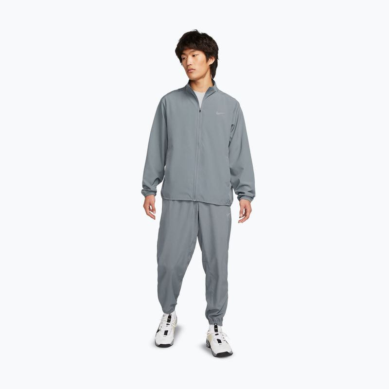 Мъжки панталони Nike Dri-Fit Form Tapered grey/black 2