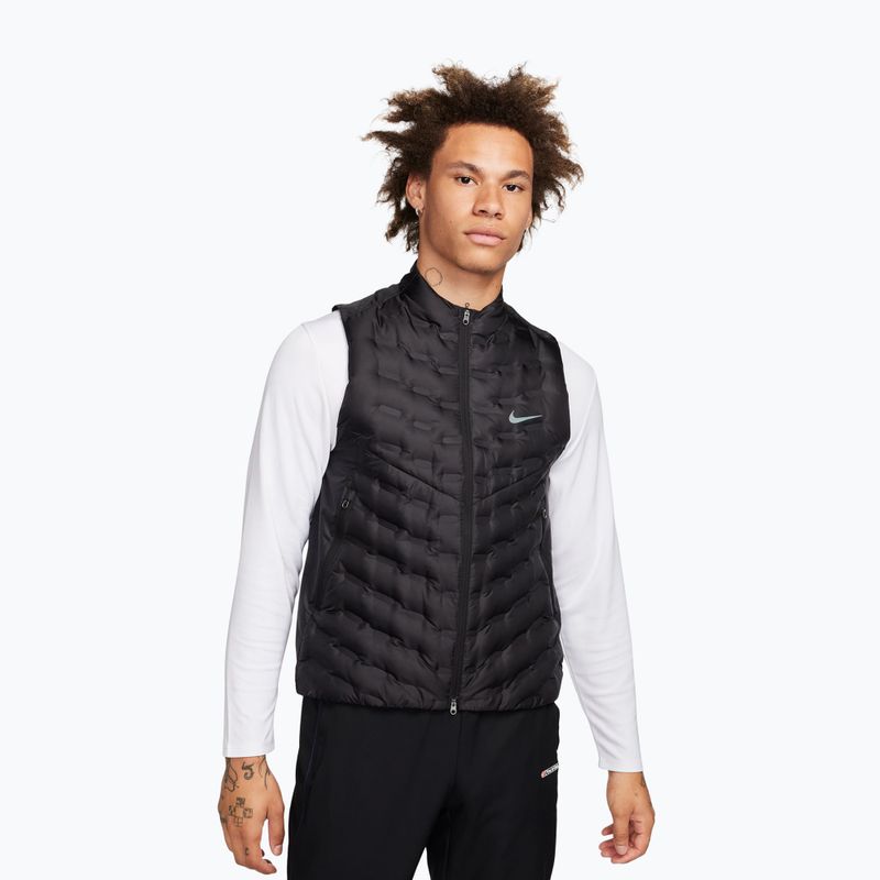 Мъжки елек за бягане Nike Therma-FIT ADV Repel AeroLoft black